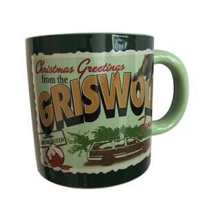 Griswold Mug Christmas Greetings Large Green Classic